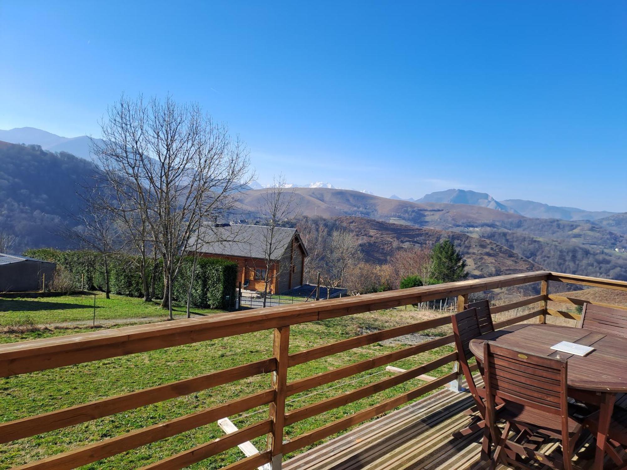 Chalet Dans Les Hautes- Pyrenees Entre Lourdes Et Bagneres Calme Et Vue Magnifique Arrodets-ez-Angles Екстериор снимка